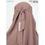 Glam Touch Ameera - Saudi Style Double Part Short Niqab | image