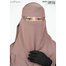 Glam Touch Ameera - Saudi Style Double Part Short Niqab | image