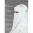 Glam Touch Ameera - Saudi Style Double Part Short Niqab | image