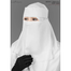 Glam Touch Ameera - Saudi Style Double Part Short Niqab | image