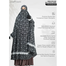 Amina Extra Long Multi-Purpose Khimar | Black image