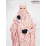 Glam Touch Amina Extra Long Multi-Purpose Khimar | Pink image