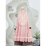 Glam Touch Amina Extra Long Multi-Purpose Khimar | Pink image