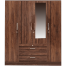 Andormahal Classic (Made of Melamine Laminated Board) 4 Part Large Almirah image