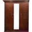 Andormahal Stylish MDF 3 Part Almirah With Mirror image