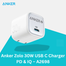Anker Zolo Power Adapter USB-C 30W (A2698) image