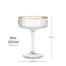 Anko Australia 200ml Ribbed Champagne Coupe image