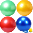 Anti Burst Fitness Gym Therapy Ball with Massage Points image
