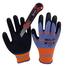 Anti Cutting And Anti-Skid Nylon Latex Gloves Workplace Safety Hand Protection Cut-Resistant Red Gloves For Labor Work, Kitchen Works, Gardening, Household, Motor Cycle Riding. image