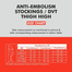Anti Embolism DVT Stockings image