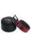 Antique Maroon Black Leather Belt for Men SB-B58 image