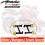 Apache Rtr 4v Frame Slider Bumper Crush Guard Multicolor image