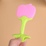 Apple Baby Silicone Hand Teether CN -1Pcs image