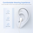 Apple Type C Earphones for iPhone 15 Lightweight Non-In-Ear Design with Built-in Remote Comfortable Audio Experience image
