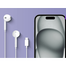 Apple Type C Earphones for iPhone 15 Lightweight Non-In-Ear Design with Built-in Remote Comfortable Audio Experience image