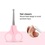 Applebear Baby Nails Cut Set 3 Pcs Pink image