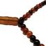National Impex Aqeeq Stone Tasbih(তসবিহ) - 99 Dana (Choclate Black Color) - Small Dana image