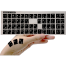 Arabic Transparent Keyboard Stickers Arabic Letters Keyboard Stickers image