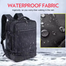 Arctic Hunter B00350 Expandable Multifunction Computer Travel Backpack image