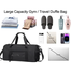 Arctic Hunter LX00537 Tough Men Waterproof Anti-Theft Duffel Bag Gym Bag image