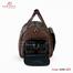 Armadea Big Size Travel Bag with Shoe Compartment Chocolate image