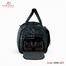 Armadea Big Size Travel Bag with Shoe Compartment Black image