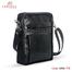 Armadea Genuine Leather Messenger Bag For Men Black image