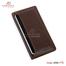 Armadea Long Wallet With Mini Coin Pocket Chocolate image