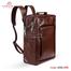 Armadea Unique Smart And Stylish 3 in 1 Backpack Chocolate image