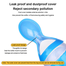 Arrival Bpa Free 2 in 1 Silicone Kids Squeeze Feeding Spoon Infant Rice Cereal Bottle 90 ml image