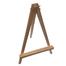 Art Canvas Stand, Wooden Easel - 24 Inches for Canvas, Board holding and Event Decoration image