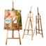 Art Canvas Stand, Wooden Easel - 48 Inches for Canvas, Board holding and Event Decoration image