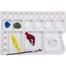 Art Painting Drawing and Sketch Accessories Colour Mixing Palette Large 25 Paint Well image