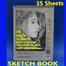 Artist Materials Sketch Book 35 Sheets image