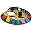 Artist Palette Water Colour Set of 12 Color 1Paint Brush (Small Size) image