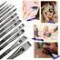 Artists Paint Brush Nylon Hair Water Color - 12 Pcs image