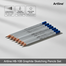 Artline HB, 2B, 4B, 6B, 8B, 10B Graphite Sketching Pencils Set for Drawing Pencil Set image