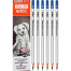 Artline HB, 2B, 4B, 6B, 8B, 10B Sketch Pencil 6Pcs Set image
