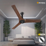 Atomberg Aris 48 Inch Silent Energy Efficient BLDC Ceiling Fan (Dark Teakwood) image