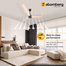 Atomberg Renesa plus 48 Inch 35W BLDC Ceiling Fan (Natural Oakwood) image