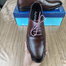 Aurora Men's Dark Chocolate Dress Shoe image