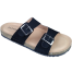 Aurora Men’s Classic Suede Cork Sandals Adjustable Buckle Comfort Footbed Slippers image
