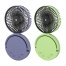 Automatic Rotate System Folding DP-7637 Rechargeable Table Fan 8000 Mah Battery Long Time Backup image