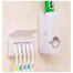 Automatic Toothpaste Dispenser Brush Holder - The Ultimate Bathroom Organizer (Multicolor) image