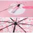 Automatic Umbrella Transparent Umbrella Thickening and Durable Rain and Wind Travel Portable Folding Automatic Umbrella image
