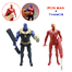 Avengers- Action figure Iron Man And Thanos Action Figure - 2Pcs Set (figure_cmarvel_drstrange) Mubco Captain Marvel And Doctor Strange image