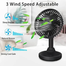 Awei F30 Desktop Mini Portable usb Rechargeable Desk Fan image