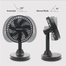 Awei F30 Desktop Mini Portable usb Rechargeable Desk Fan image