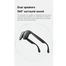 Awei Gl2 Smart Audio Glasses Bluetooth 5.4 Wireless Stereo Glasses With Mic Magnetic Charging And 6h Playtime image