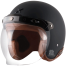 Axor Jeet Mate Black Half Face Bike Helmet image